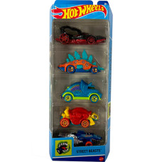 Набір з 5 машинок Хот Вілс Hot Wheels Street Beasts 5-Pack (HLY77)