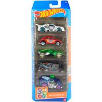 Набор из 5 машинок Хот Вилс Hot Wheels HW Design Lab 5-Pack (HLY72)