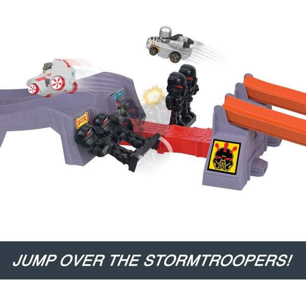 Трек Хот Вілс Зоряні війни Великі Перегони Грогу Hot Wheels RacerVerse Star Wars Grogu & Mandalorian (HPL32)