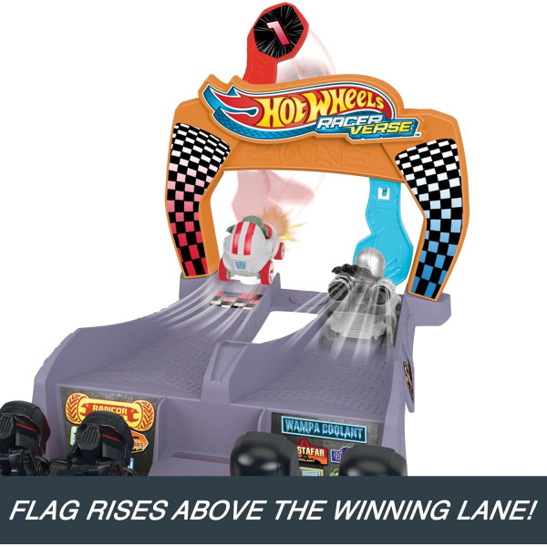 Трек Хот Вілс Зоряні війни Великі Перегони Грогу Hot Wheels RacerVerse Star Wars Grogu & Mandalorian (HPL32)