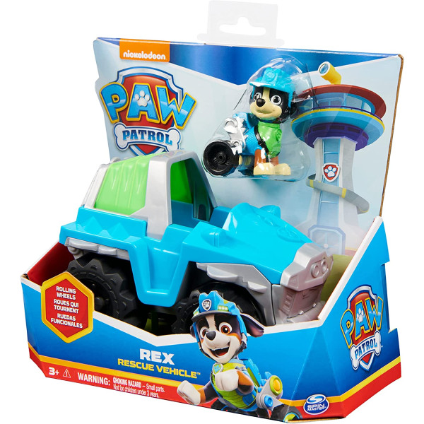 Щенячий патруль рятівний автомобіль Рекса Paw Patrol Rex's Dinosaur Rescue Vehicle Spin Master (6063452)