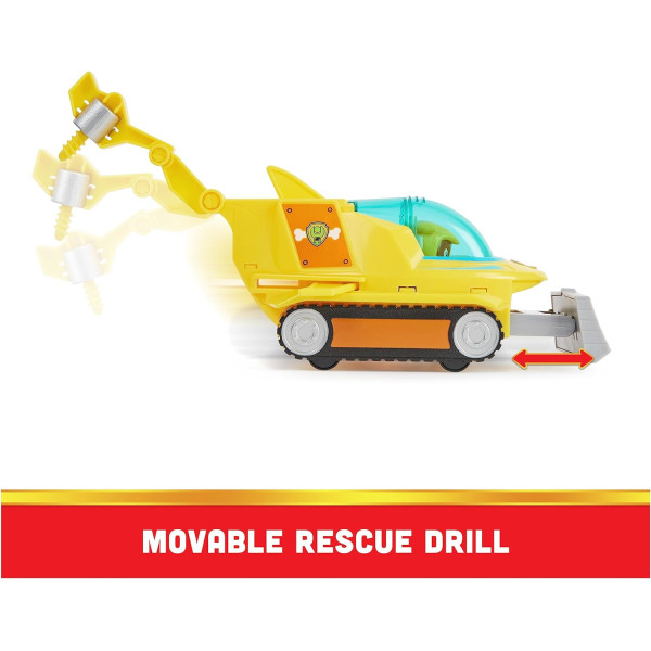 Щенячий патруль Аква автомобіль трансформер Здорованя Paw Patrol Aqua Pups Rubble Transforming Hammerhead Shark Spin Master (6066158)