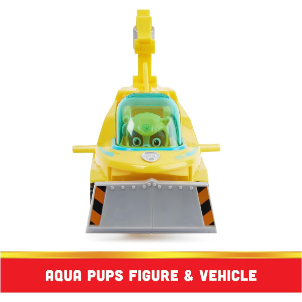 Щенячий патруль Аква автомобіль трансформер Здорованя Paw Patrol Aqua Pups Rubble Transforming Hammerhead Shark Spin Master (6066158)
