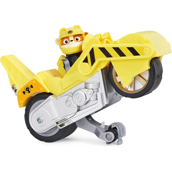 Щенячий патруль мотоцикл Здорованя Paw Patrol Moto Pups Rubble’s Deluxe Pull Back Motorcycle Vehicle Spin Master (6060226)