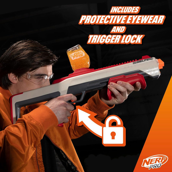 Бластер Нерф Про Гельфайр Рейд Nerf Pro Gelfire Raid Blaster Hasbro (F7634)