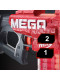 Бластер Нерф Мега Мотострайк Nerf Mega Motostryke Motorized Blaster Hasbro (E6473)