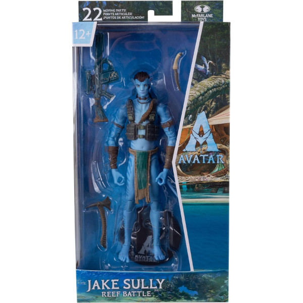 Фігурка Джейк Саллі Аватар Шлях води McFarlane Avatar The Way of Water Jake Sully (16307)