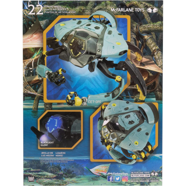 Мегафігурка Крабкостюм Аватар Шлях води McFarlane Avatar The Way of Water CET-OPS Crabsuit (16319)