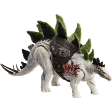 Динозавр Стегозавр Мир Юрского Периода Jurassic World Dominion Gigantic Trackers Stegosaurus Mattel (HLP24)