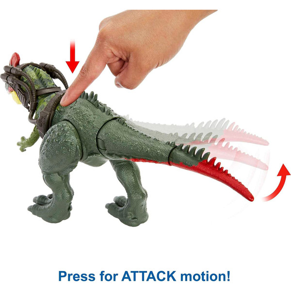 Динозавр Синотиранус Світ Юрського Періоду Jurassic World Dominion Gigantic Trackers Sinotyrannus Mattel (HLP25)