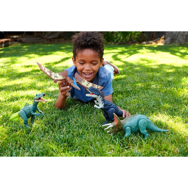 Динозавр Птеранодон зі звуком Світ Юрського Періоду Jurassic World Dominion Roar Strikers Pternanodon Dinosaur Mattel (HDX42)