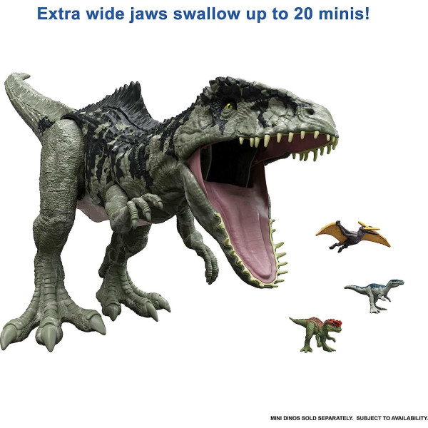 Динозавр Гіганотозавр Світ Юрського Періоду Jurassic World Super Colossal Giganotosaurus Dinosaur Mattel (GWD68)