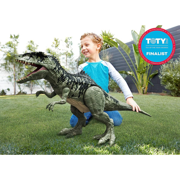 Динозавр Гіганотозавр Світ Юрського Періоду Jurassic World Super Colossal Giganotosaurus Dinosaur Mattel (GWD68)