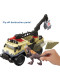 Вантажівка з Динозавром Велоцераптор Світ Юрського Періоду Jurassic World Dominion Capture Crush Truck with Velociraptor  Mattel (GWD66)