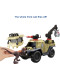 Вантажівка з Динозавром Велоцераптор Світ Юрського Періоду Jurassic World Dominion Capture Crush Truck with Velociraptor  Mattel (GWD66)