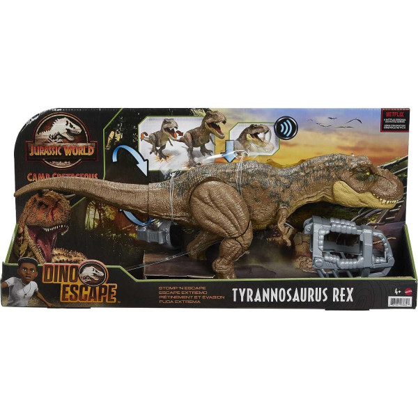 Динозавр Тіранозавр Рекс зі звуком Світ Юрського Періоду Jurassic World Camp Cretaceous Tyrannosaurus Rex Mattel (GYW84)