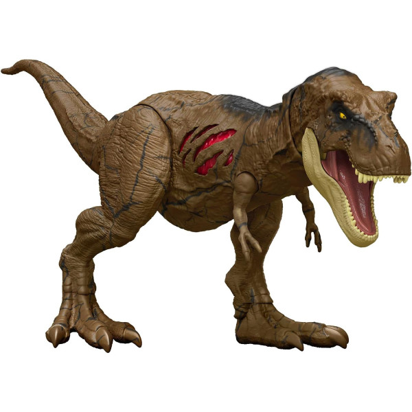 Динозавр Тираннозавр Рекс Світ Юрського Періоду Jurassic World extreme damage Tyrannosaurus Rex Mattel (HGC19)