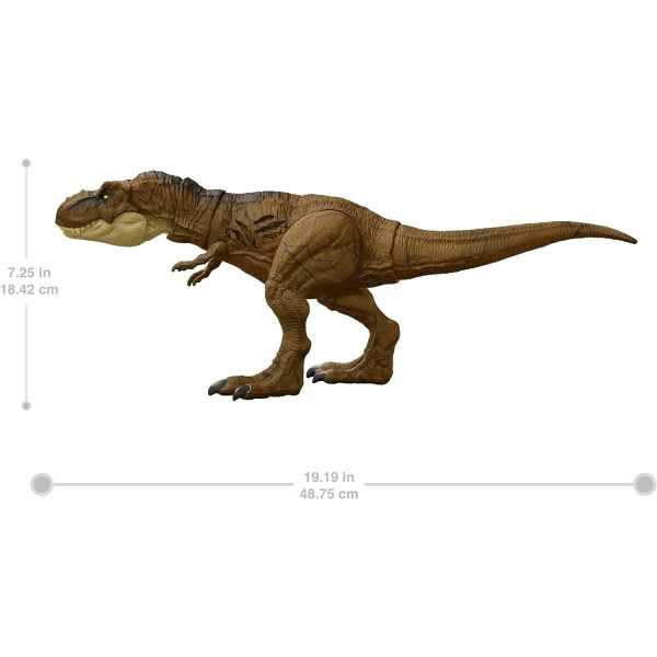 Динозавр Тираннозавр Рекс Світ Юрського Періоду Jurassic World extreme damage Tyrannosaurus Rex Mattel (HGC19)