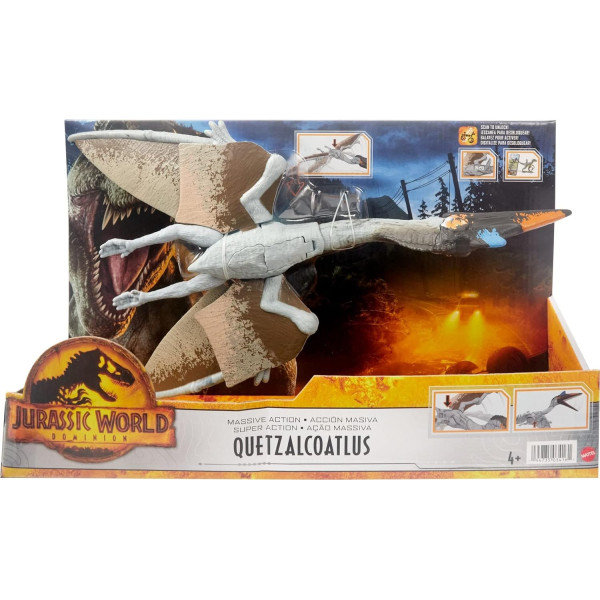 Динозавр Кетцалькоатль Світ Юрського Періоду Jurassic World Dominion Massive Action Quetzalcoatlus Dinosaur Mattel (HDX48)