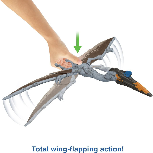 Динозавр Кетцалькоатль Світ Юрського Періоду Jurassic World Dominion Massive Action Quetzalcoatlus Dinosaur Mattel (HDX48)