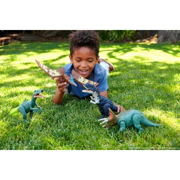 Динозавр Трицератопс зі звуком Світ Юрського Періоду Jurassic World Dominion Wild Roar Diabloceratops Dinosaur Mattel (HDX40)