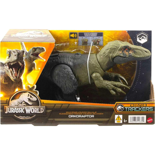 Динозавр Оркораптор зі звуком Світ юрського періоду Jurassic World Dinosaur Toy Orkoraptor Mattel (HLP21)
