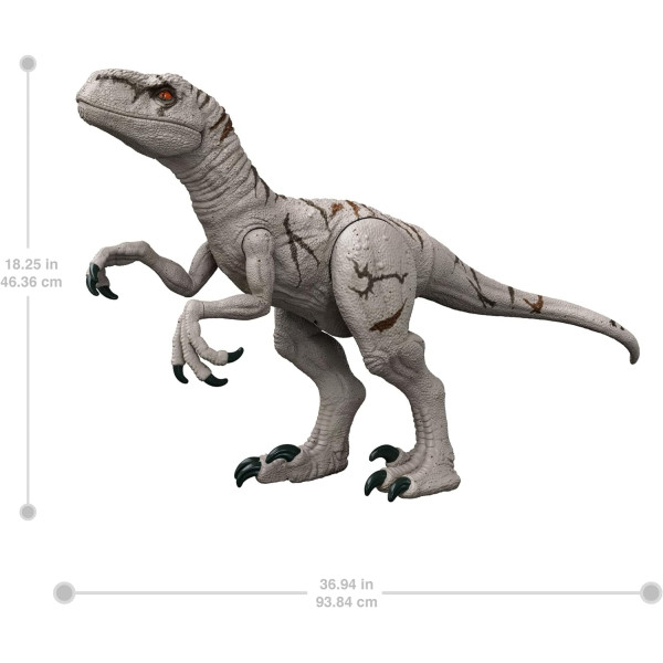 Величезний Динозавр Атроцираптор Світ Юрського Періоду Jurassic World Super Colossal Atrociraptor Dinosaur Mattel (HFR09)