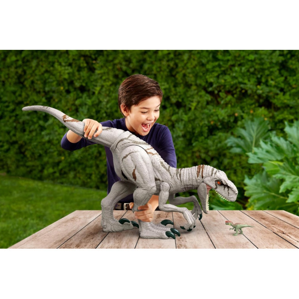 Величезний Динозавр Атроцираптор Світ Юрського Періоду Jurassic World Super Colossal Atrociraptor Dinosaur Mattel (HFR09)
