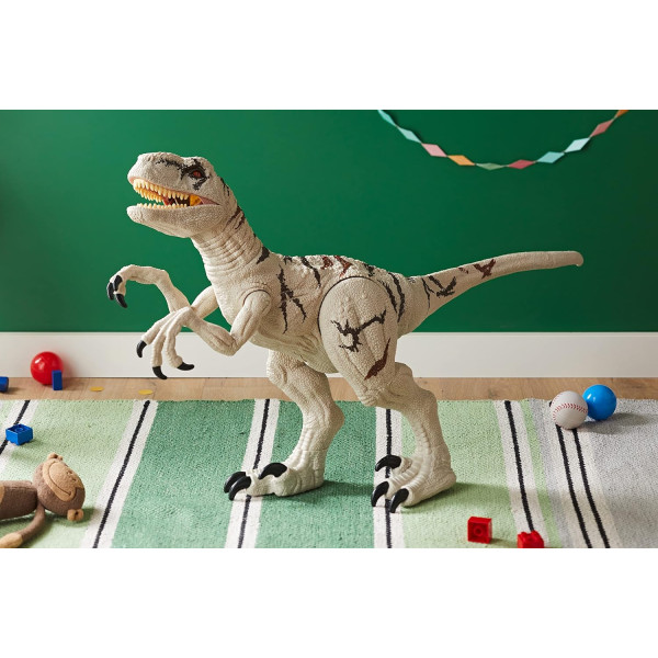 Величезний Динозавр Атроцираптор Світ Юрського Періоду Jurassic World Super Colossal Atrociraptor Dinosaur Mattel (HFR09)