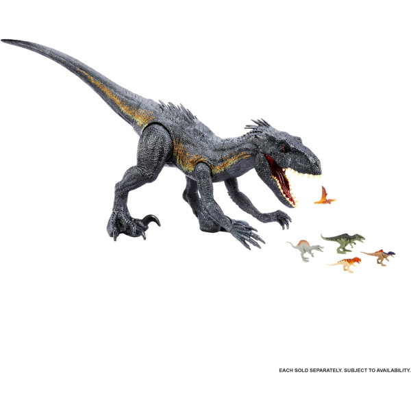 Великий Динозавр Індораптор Світ Юрського Періоду Jurassic World Super Colossal Indoraptor Dinosaur Mattel (HKY14)
