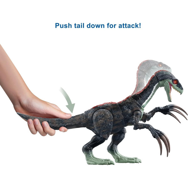 Динозавр Теризинозавр зі звуком Світ Юрського Періоду Jurassic World Dominion Slashin Therizinosaurus Dinosaur Mattel (GWD65)