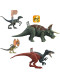 Набір з 4 фігурок Динозаврів світ Юрського Періоду Jurassic World Dominion 4 Dinosaur Action Figures Mattel (HJJ85)
