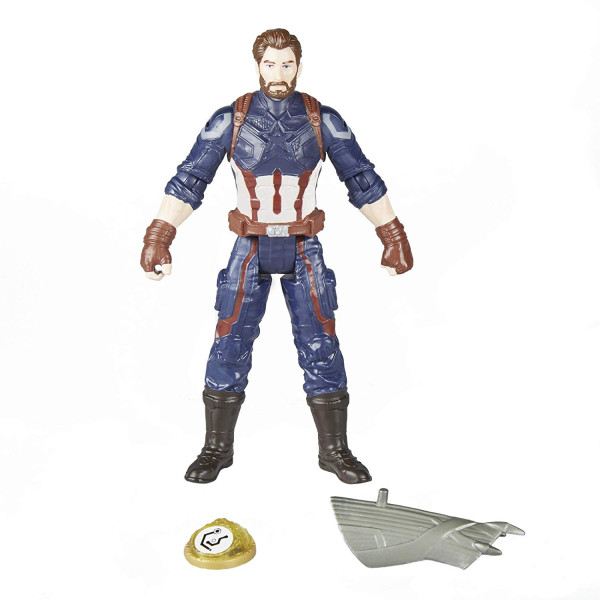 Фігурка Капітан Америка з каменем Месники Війна нескінченності Marvel Avengers: Infinity War Captain America with Infinity Stone Hasbro (E1407)
