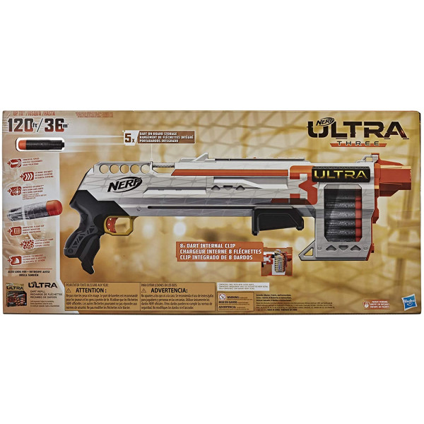 Бластер Нерф Ультра Три Nerf Ultra Three Blaster Hasbro (E7923)
