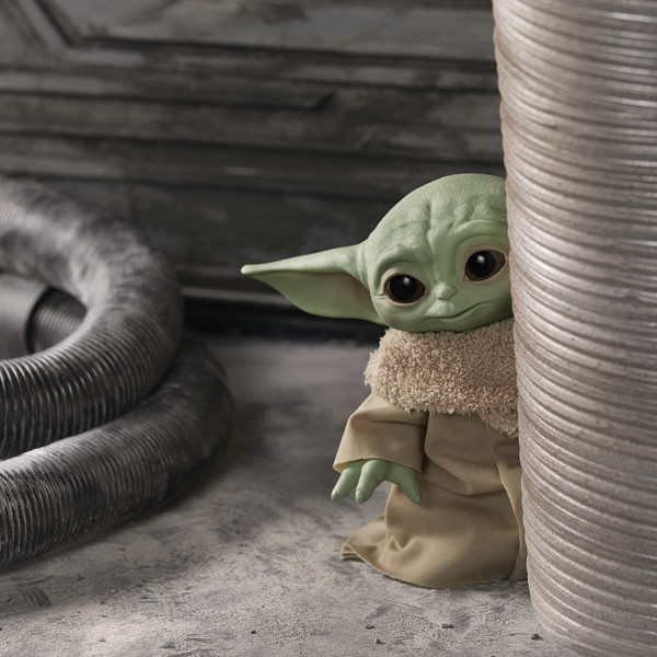 Інтерактивний Малюк Йода Мандалорець Зоряні війни Star Wars Mandalorian The Child Talking Plush Toy Hasbro (F1115)