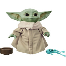 Інтерактивний Малюк Йода Мандалорець Зоряні війни Star Wars Mandalorian The Child Talking Plush Toy Hasbro (F1115)