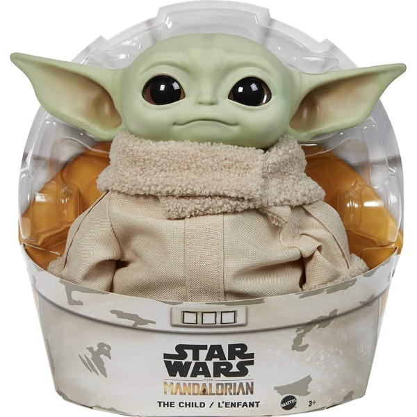 Малюк Йода Зоряні війни Мандалорець Грогу Star Wars Grogu Plush Toy from The Mandalorian Mattel (GWD85)