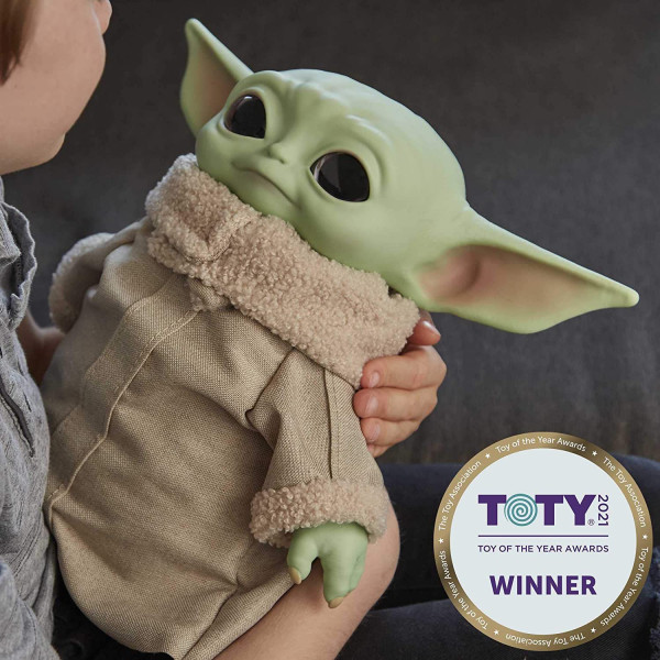 Малюк Йода Зоряні війни Мандалорець Грогу Star Wars Grogu Plush Toy from The Mandalorian Mattel (GWD85)