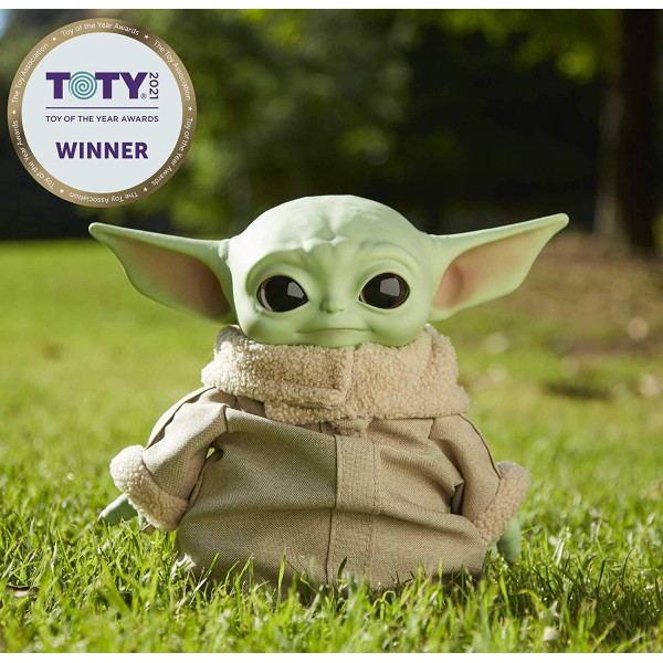 Малюк Йода Зоряні війни Мандалорець Грогу Star Wars Grogu Plush Toy from The Mandalorian Mattel (GWD85)