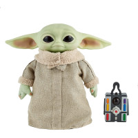 Інтерактивна фігурка Дитя Малюк Йода Мандалорець Зоряні війни Star Wars Grogu The Child Plush Motion RC Mattel (GWD87)