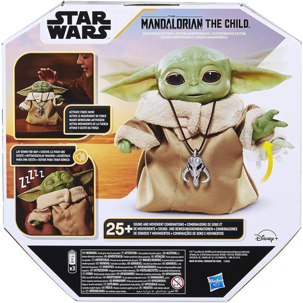 Інтерактивний Малюк Йода Мандалорець Зоряні війни Star Wars The Mandalorian Toy Hasbro (F1119)