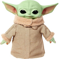 Інтерактивний плюшевий Малюк Йода Мандалорець Зоряні війни Star Wars the Mandalorian Grogu Plush Mattel (HJM25)