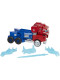 Трансформери Оптімус Прайм зі світлом та звуком Transformers Toys Optimus Prime Cyberverse Adventures Dinobots (F2731)