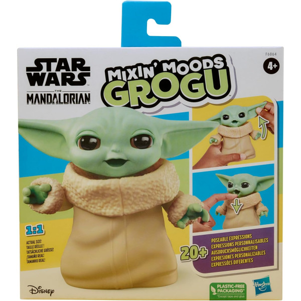 Фігурка Малюк Йода Грогу Зоряні війни Star Wars Mixin Moods Grogu Hasbro (F6864)
