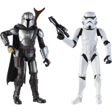 Набір фігурок Зоряні війни Мандалорець та Штурмовик Star Wars Galaxy of Adventures The Mandalorian Hasbro (F3892)