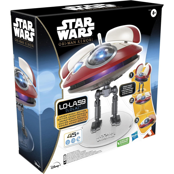 Інтерактивний Дроїд Зоряні війни Лола Star Wars L0-LA59 (Lola) Animatronic Edition Droid Toy OBI-Wan Kenobi Hasbro (F3918)
