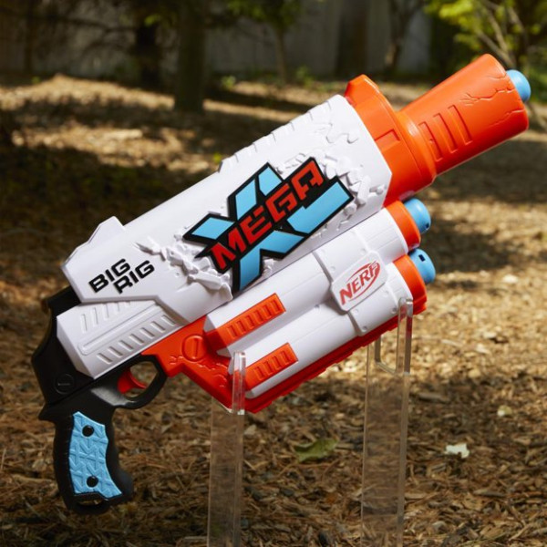 Бластер Нерф Мега ХЛ Біг Ріг Nerf Mega XL Big Rig Blaster Hasbro (F1595)
