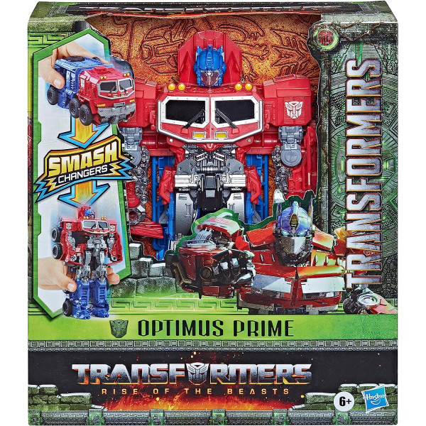 Трансформери Оптімус Прайм Transformers Smash Changer Optimus Prime Converting Action Figure Hasbro (F4642)