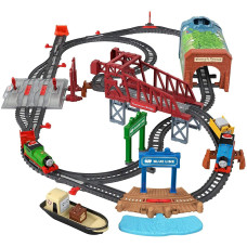 Железная дорога Томас и Друзья говорящие паровозики Томас и Перси Thomas & Friends Talking Thomas & Percy Train Set Fisher-Price (GLK80)
