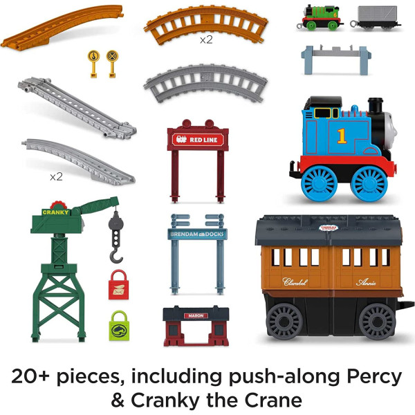 Залізна дорога Томас та Друзі 2 в1 Thomas & Friends Transforming Thomas Fisher-Price (GXH08)